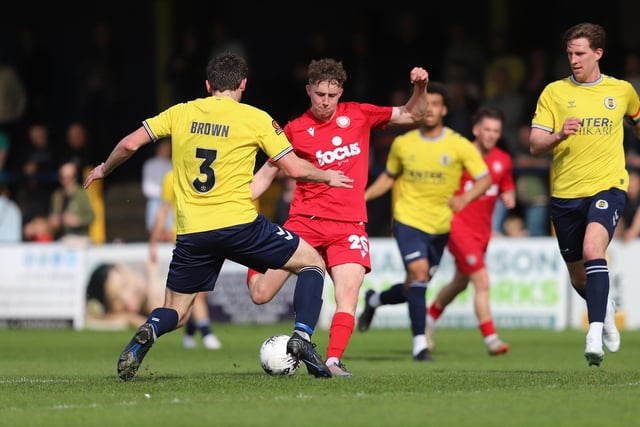 Action from Worthing's 4-2 win at St Albans City