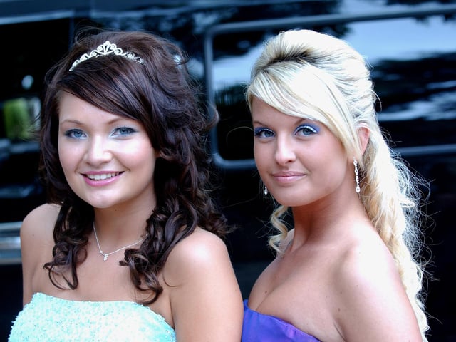 The Davison High School prom at Highdown Towers in June 2008
