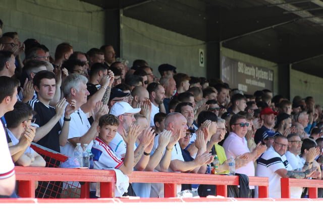Reds fans at the pre-season friendly