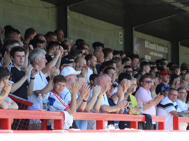 Reds fans at the pre-season friendly