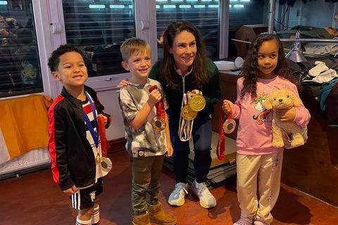 KJ Avery, Cobie Avery, Katie-George and Saphire Avery