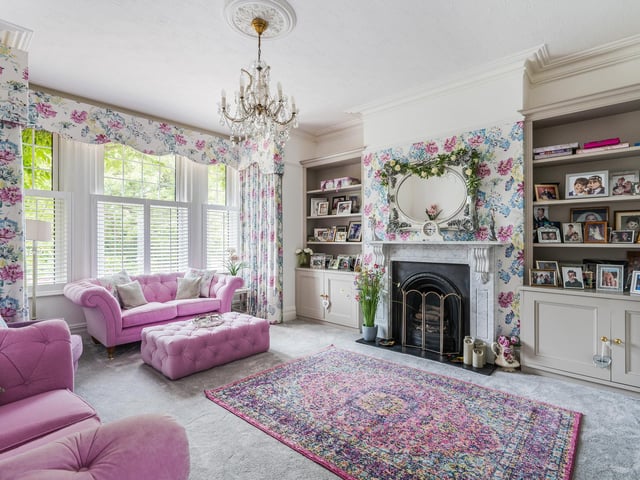 On the ground floor there is a morning room, a formal lounge and a large family room