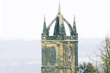 All Hallows Church in Tillington has Britain's most southerly Scots Crown spire