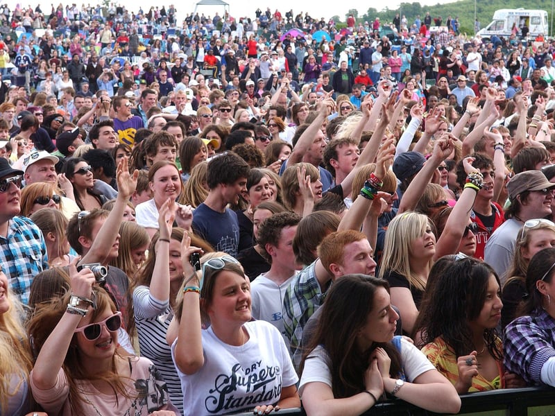 Thousands of people headed to the beautiful Wiston Estate over the Spring Bank Holiday in 2010