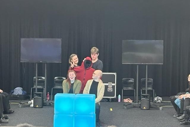 Worthing charity Billy and Beyond CIC funded performances by Wizard Theatre of Mark Wheeller's powerful play about drugs for four Worthing high schools
