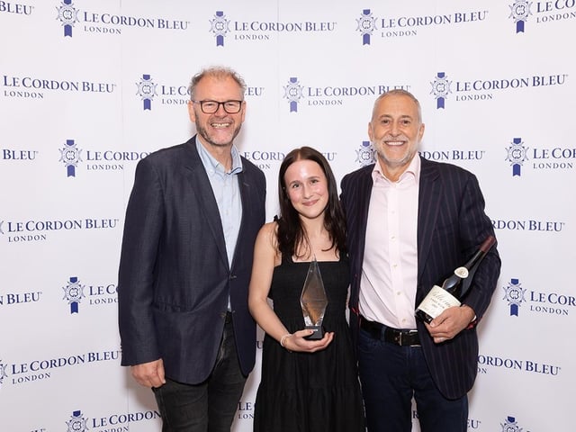 18-year-old Caoimhe O’Neill-McGuinness from Eastbourne was crowned the winner of Le Cordon Bleu London's 2024 Scholarship competition at an awards ceremony and dinner held at CORD Restaurant in London on Monday, September 16.