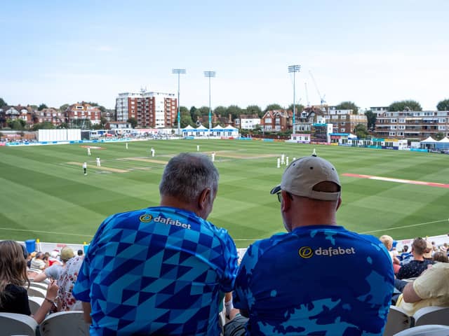 It's turned into quite a battle between Sussex and Leicestershire at Hove | Picture: Eva Gilbert