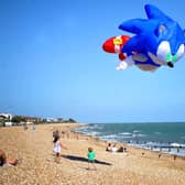 Sonic the hedgehog joins the fun Pic S Robards SR2208204