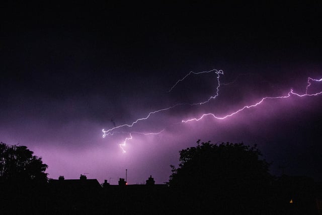 Thunder and lighting on May 18/19