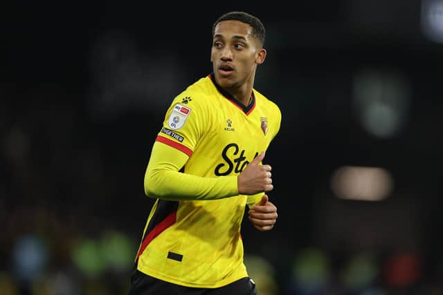 João Pedro, 21, last month made his 100th appearance in a Watford shirt. (Photo by Richard Heathcote/Getty Images)
