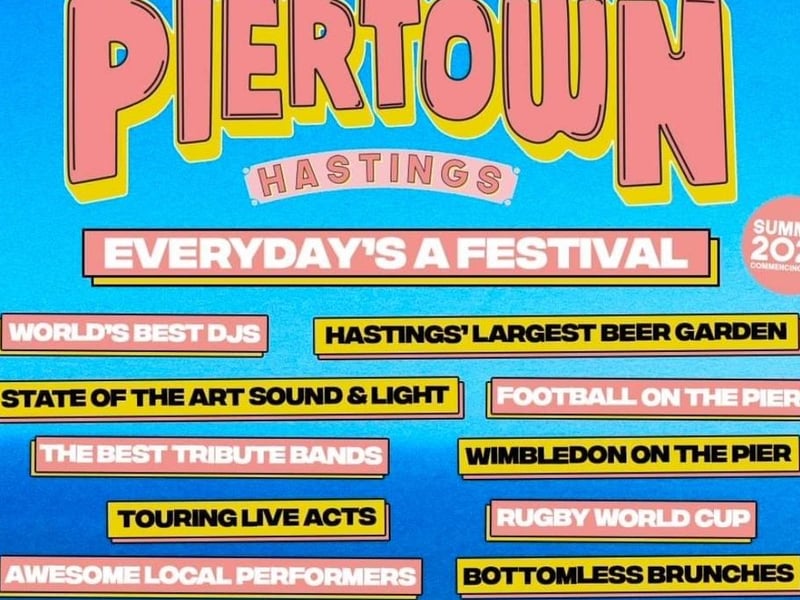 Hastings Pier is promising a packed summer of events and entertainment