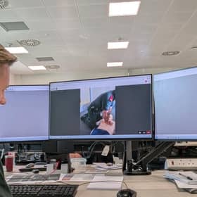 The initial four-week pilot will enable specialist critical care paramedics to send a secure video link to callers during a suspected cardiac arrest, allowing clinicians to gain a real-time view of the scene while the emergency is unfolding. Picture courtesy of South East Coast Ambulance Service