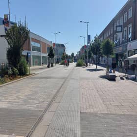 Terminus Road, where the market is usually held