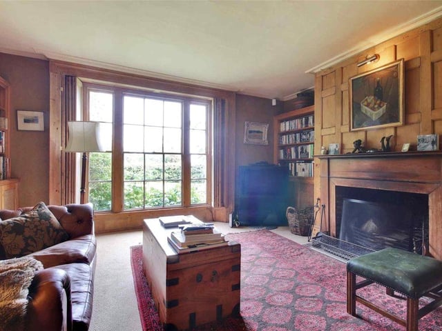 On the Zoopla listing the property has been described as a 'charming Grade II listed family home'.