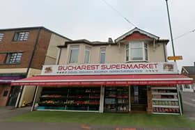 The former Bucharest Supermarket Credit: Google Maps