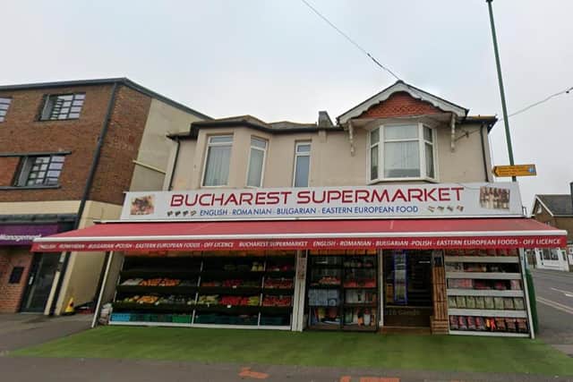 The former Bucharest Supermarket Credit: Google Maps