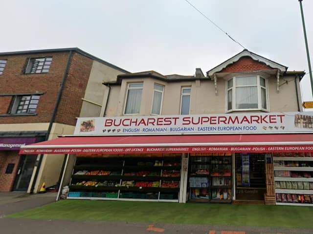 The former Bucharest Supermarket Credit: Google Maps