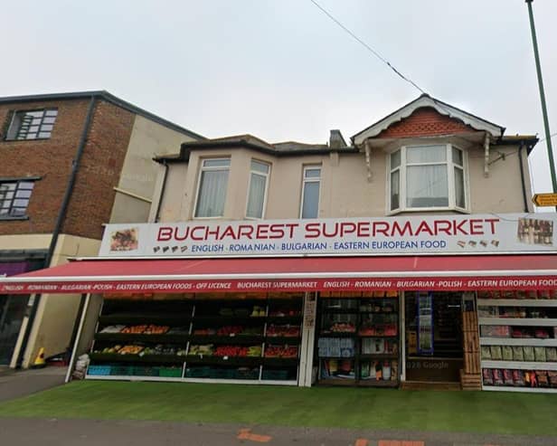 The former Bucharest Supermarket Credit: Google Maps