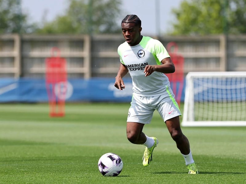 Brighton attacker Benicio Baker-Boaitey looks sharp and will hope for a rare chance to shine at Newcastle