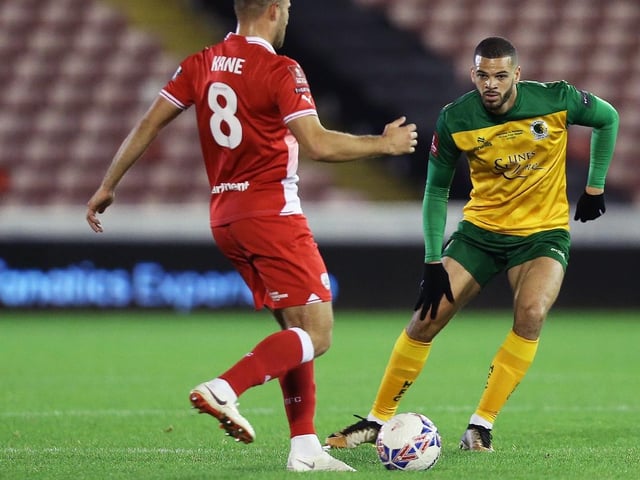 The best of the action from the pitch and the stands from Horsham's 3-3 draw at Barnsley in the FA Cup first round