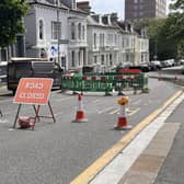 A water leak which closed London Road in St Leonards has been repaired, Southern Water have confirmed. Picture: JL