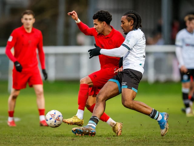 Action from Eastbourne Borough's brilliant 5-2 win away at Dover Athletic in the National League South