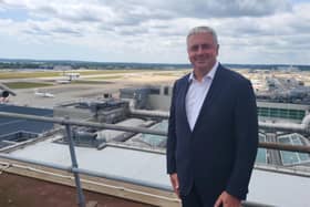 London Gatwick CEO Stewart Wingate. Picture: Mark Dunford/SussexWorld