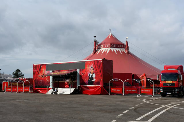 The Big Kid Circus is returning to Morecambe for the first time since the Covid-19 pandemic when they were left stranded in the resort. Photo: Kelvin Stuttard