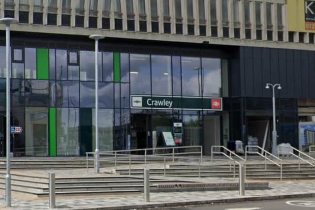 Crawley railway station. Picture: Google