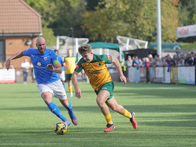 Action from Horsham's entertaining Isthmian Premier stalemate with Billericay Town