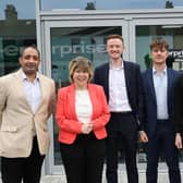 Maria Caulfield MP attends launch of Enterprise Rent-A-Car in Newhaven