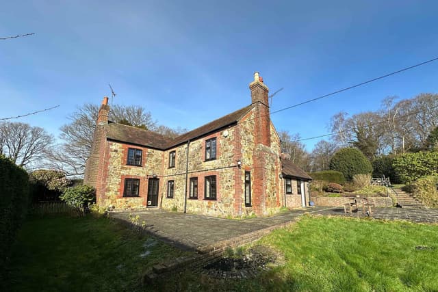Forest cottage on large plot near Uckfield up for auction