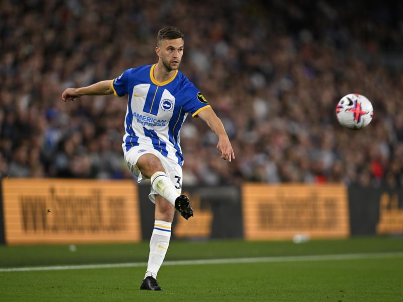 The 31-year-old's contract is up at the end of June and there has been no announcement of a new deal, despite De Zerbi stating that he wanted to continue working with the Dutchmen.
The defender is reportedly been in talks with Barcelona and Ajax, so could be tempted by a move away from the Amex Stadium.