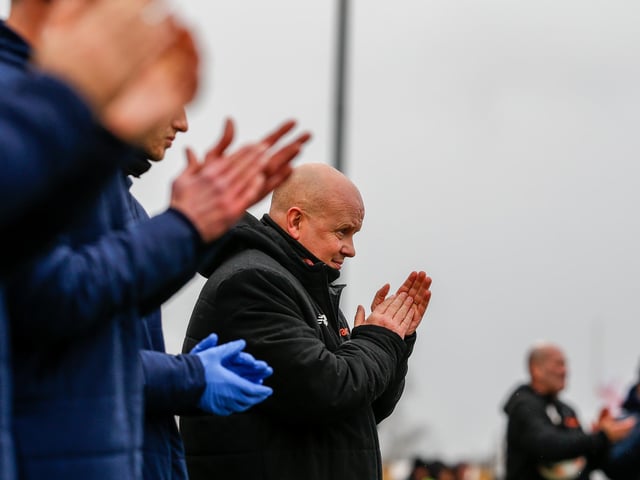 Action from Eastbourne Borough's 3-1 defeat at home to Havant and Waterlooville in National League South