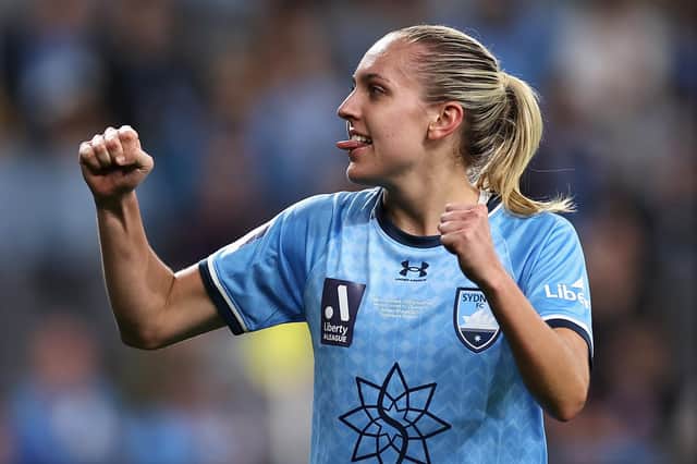 Mackenzie Hawkesby rejoined her former club Sydney, ahead of the Australian transfer window closing on Boxing Day. (Photo by Cameron Spencer/Getty Images)