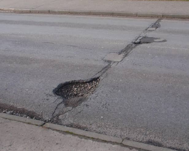 Labour candidates are campaigning to fix potholes across West Sussex.