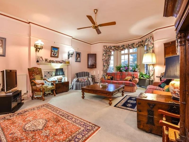 The ground floor accommodation leads from a central hall to a double aspect formal drawing room, dining room, sitting room, a large study and an office