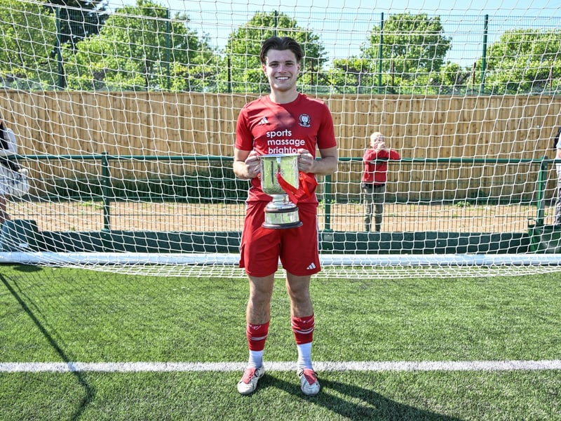 Hassocks FC win the 2024-25 Peter Bentley Cup