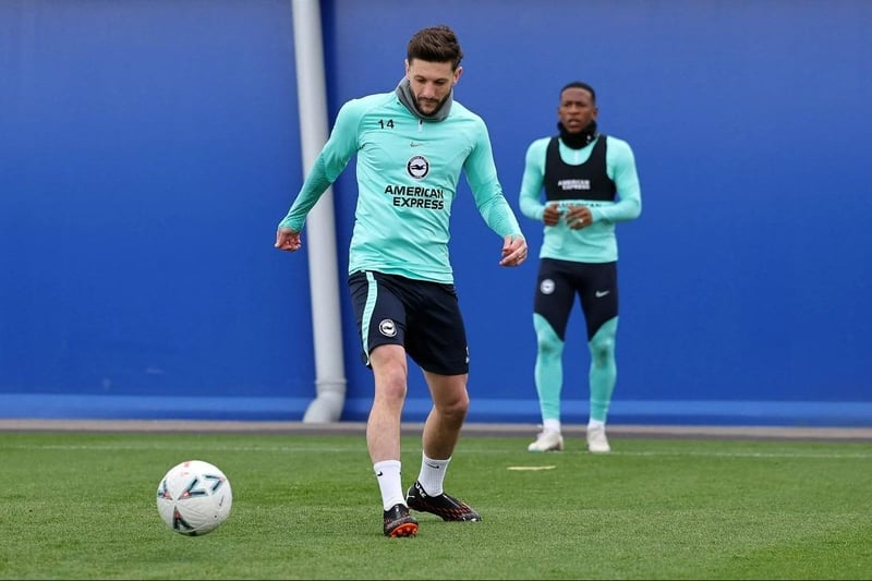 The experienced midfielder is a key player to De Zerbi and has been missed since hobbling off with a thigh injury in the Leicester game just under three month ago.  His return to the grass will increase the likelihood of an appearance before the end of the season.