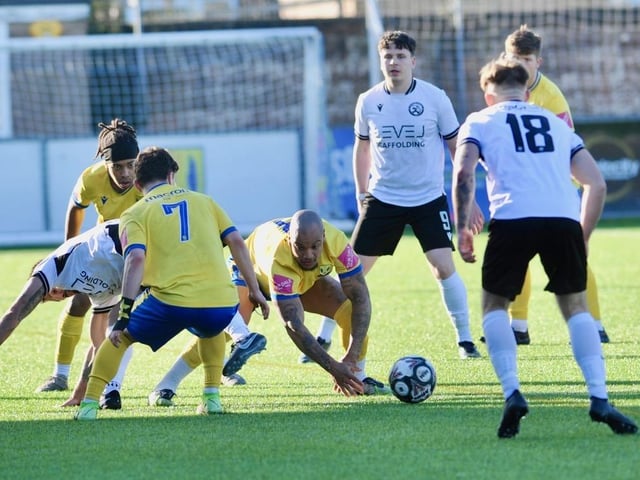Lancing v Eastbourne United, SCFL premier