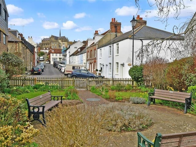 This two-bedroom cottage is on the market at £600,000 with Cubitt & West. This is a rare opportunity to own a charming riverside cottage within the desirable conservation area of historic Arundel.