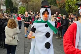 The Denmans Lane Dash 2023 took place in Lindfield on Boxing Day to raise money for Kangaroos charity