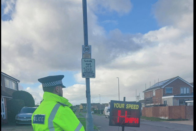 Wealden Police crackdown on speeding.