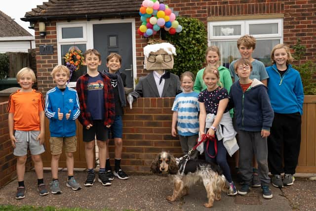 Getting involved at the Fishbourne Scarecrow Trail