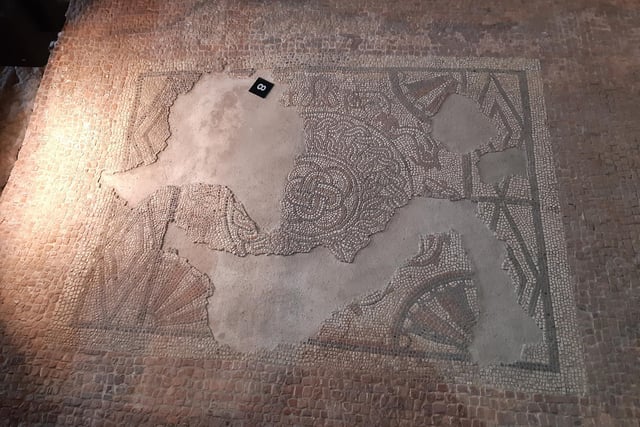 The mosaics at Fishbourne Roman Palace are world class