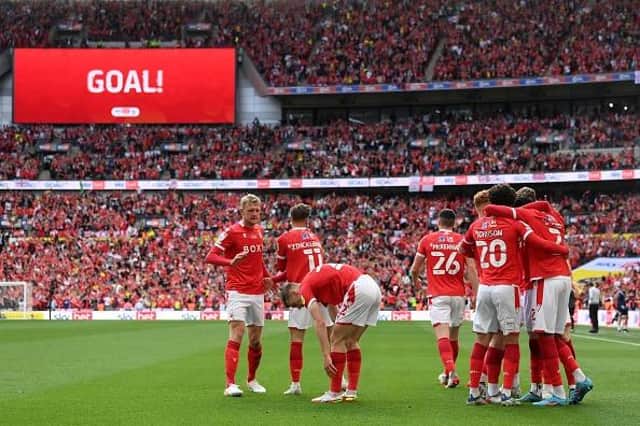 Nottingham Forest will compete in the Premier League next season after their Championship play-off final victory against Huddersfield Town at Wembley Stadium
