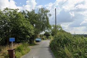 There is a report of a fallen tree on Kent Lane in Robertsbridge. Photo: Google Street View