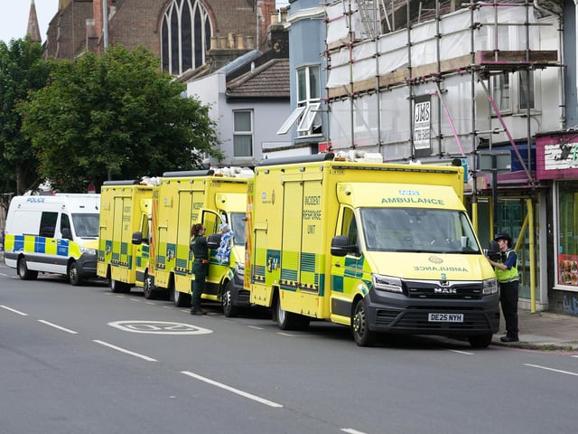 Two men have been arrested following a drug search conducted by the Metropolitan Police at an address in East Sussex.
