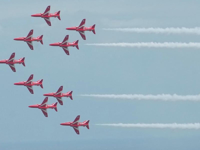 Red Arrows Eastbourne Airshow 2024