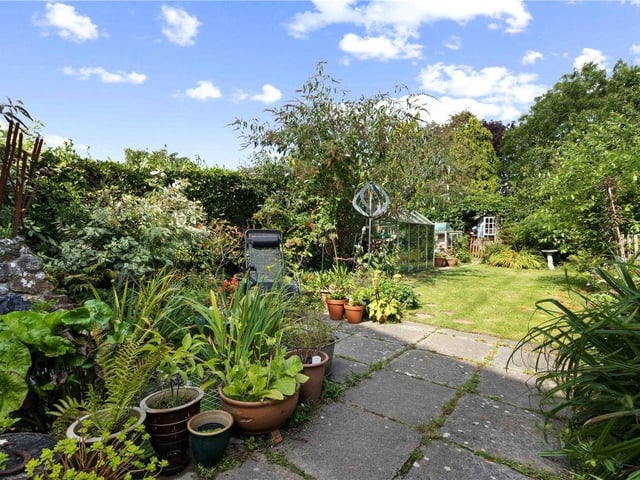 Enjoy the generous garden, with a large garden area.